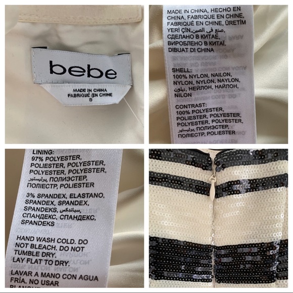 bebe Strapless Sequin Fit n Flare Party Dress - Picture 10 of 14